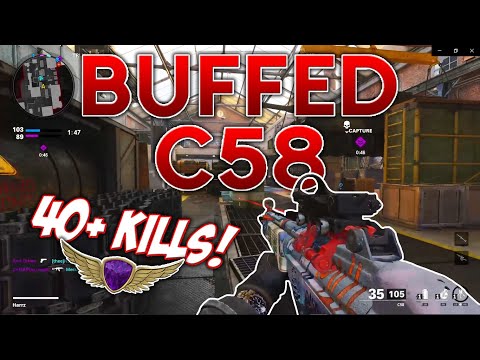 MASTERING THE C58 IN LEAGUE PLAY (GUN CHALLENGE) 40+ KILLS | Cold War