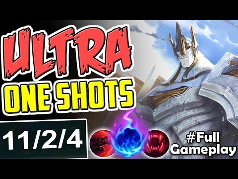 ULTRA ONESHOTS | MOST BROKEN GALIO BUILD | New Runes Galio vs Maokai TOP Season 8 Full Gameplay