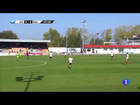 Resumen del partido de liga C.D. Vitoria-Racing de Santander (TVE)