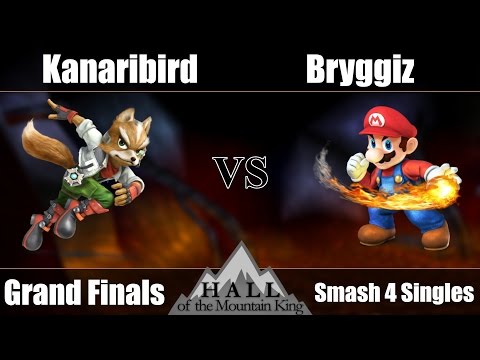 HotMK - Kanaribird (Fox) Vs. Bryggiz (Mario) - Grand Finals - Smash 4
