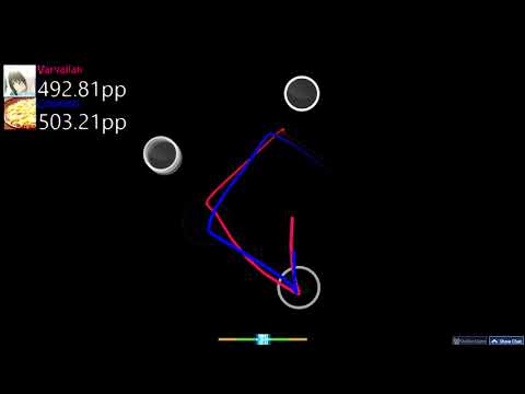 Cursor Comparison: xi - Blue Zenith [FOUR DIMENSIONS] | Cookiezi vs Varvalian