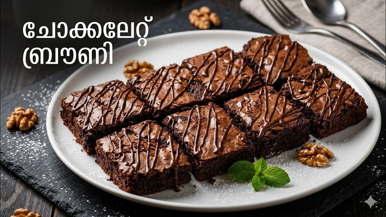 Perfect Brownie recipe|Fudgybrownie recipe|#Brownie |malayalam recipe