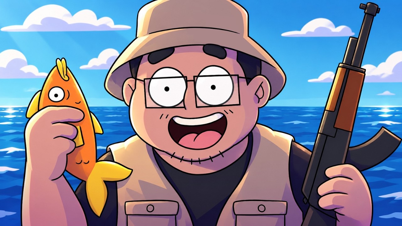 UN JUEGO DE PESCAR