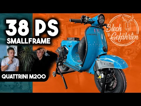 38 PS Smallframe Vespa | Scooter Center Customshow 2022 | Quattrini M200