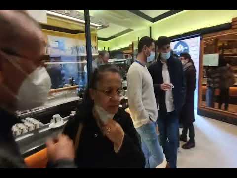 A cafeteria mais famosa de Roma La Casa del Caffe Tazza D'oro