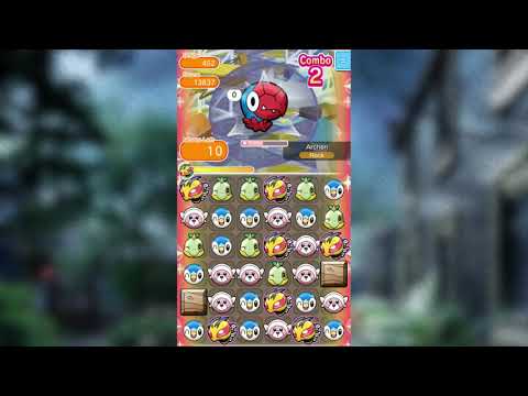 Pokemon Shuffle - Main Stage 452 - Archen - 20190602