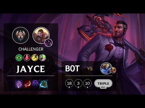 Jayce Bot vs Ezreal - BR Challenger Patch 10.5