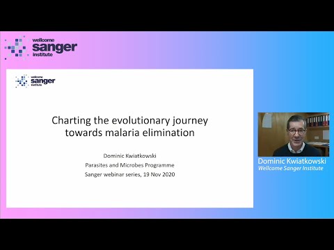 Sanger Seminar - Charting the evolutionary journey towards malaria elimination - Dominic Kwiatkowski