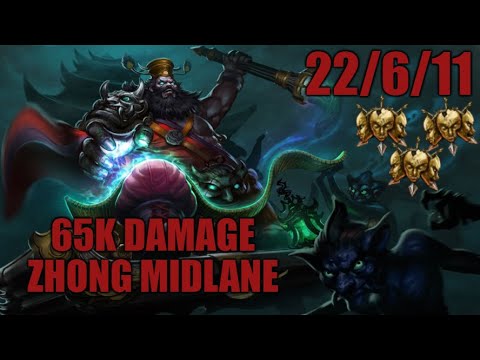 Exorcising these Midlane demons on Zhong Kui - Smite Masters Ranked