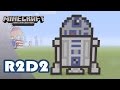 Minecraft: Pixel Art Tutorial and Showcase: R2-D2 (Star Wars)