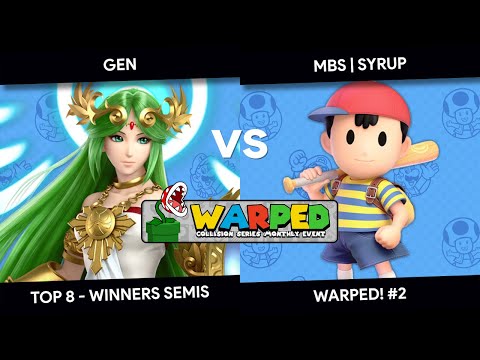 Warped! #2 - Gen (Palutena) vs Syrup (Ness) - Top 8 - Winners Semis