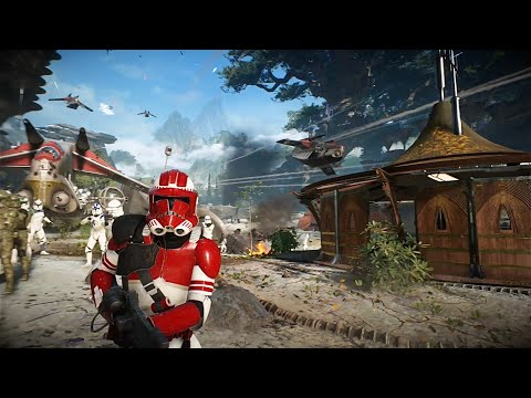 Star Wars Battlefront 2: Galactic Assault Gameplay (No Commentary)