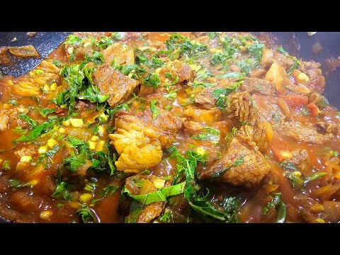 Delicious Zimbabwean Beef and Covo Recipe | Easy & Tasty Traditional Dish!