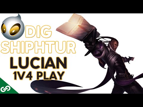 DIG Shiphtur the God - 1vs4 Triple Kill and Dragon