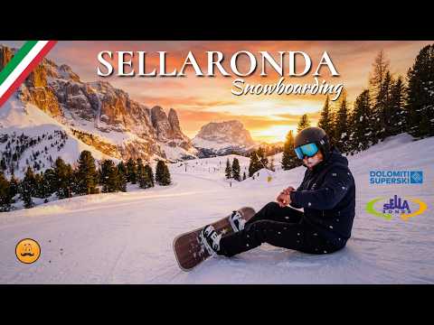 42km of Skiing in 1 Day: The Sellaronda Challenge in the Dolomites (Did we make it in time?)