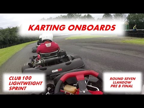 Club 100 - LW Sprint Championship - Rd.7 Llandow (Pre-B Final)