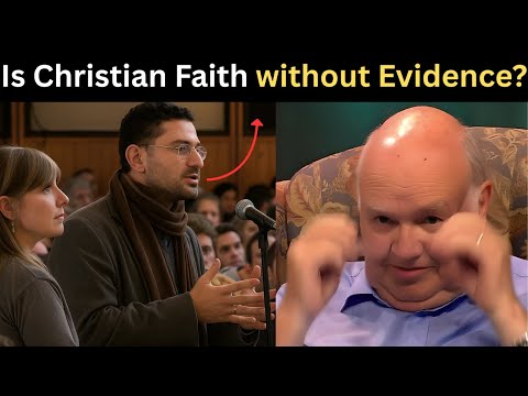 John Lennox Brilliant Response on "Is there NO Evidence for Faith in God?"
