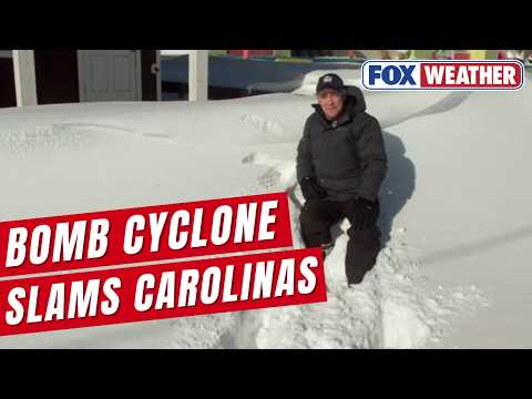North Carolina Recovering After Bomb Cyclone Nor'Easter Slams Beaches