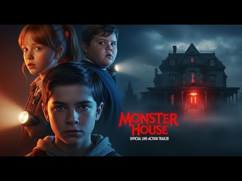 MONSTER HOUSE – Official Live-Action Trailer | The Haunted House Comes Alive