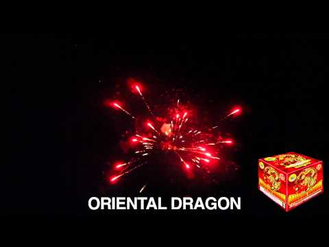 ORIENTAL DRAGON - 500 GRAM CAKE - WORLD CLASS FIREWORKS