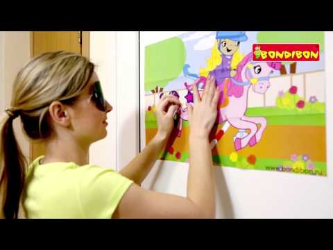 Миниатюра изображения товара Настольная игра Bondibon Веселые забавы: прикрепи хвост пони! / ВВ0984