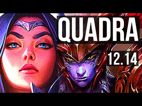 IRELIA vs SHYVANA (MID) | 9 solo kills, Quadra, 68% winrate, 18/2/0, Legendary | KR Master | 12.14