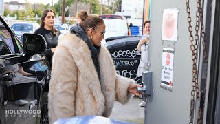 JLo Rides Shotgun as Assistant Crashes her Car in Los Angeles