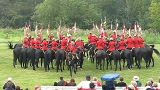 preview picture of video 'RCMP 2010 Musical Ride Fort Saskatchewan Alberta'