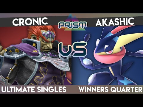 PRISM 201 - Cronic (Ganon) vs. Akashic (Greninja/Ridley) - Winners Quarter - Smash Ultimate Singles