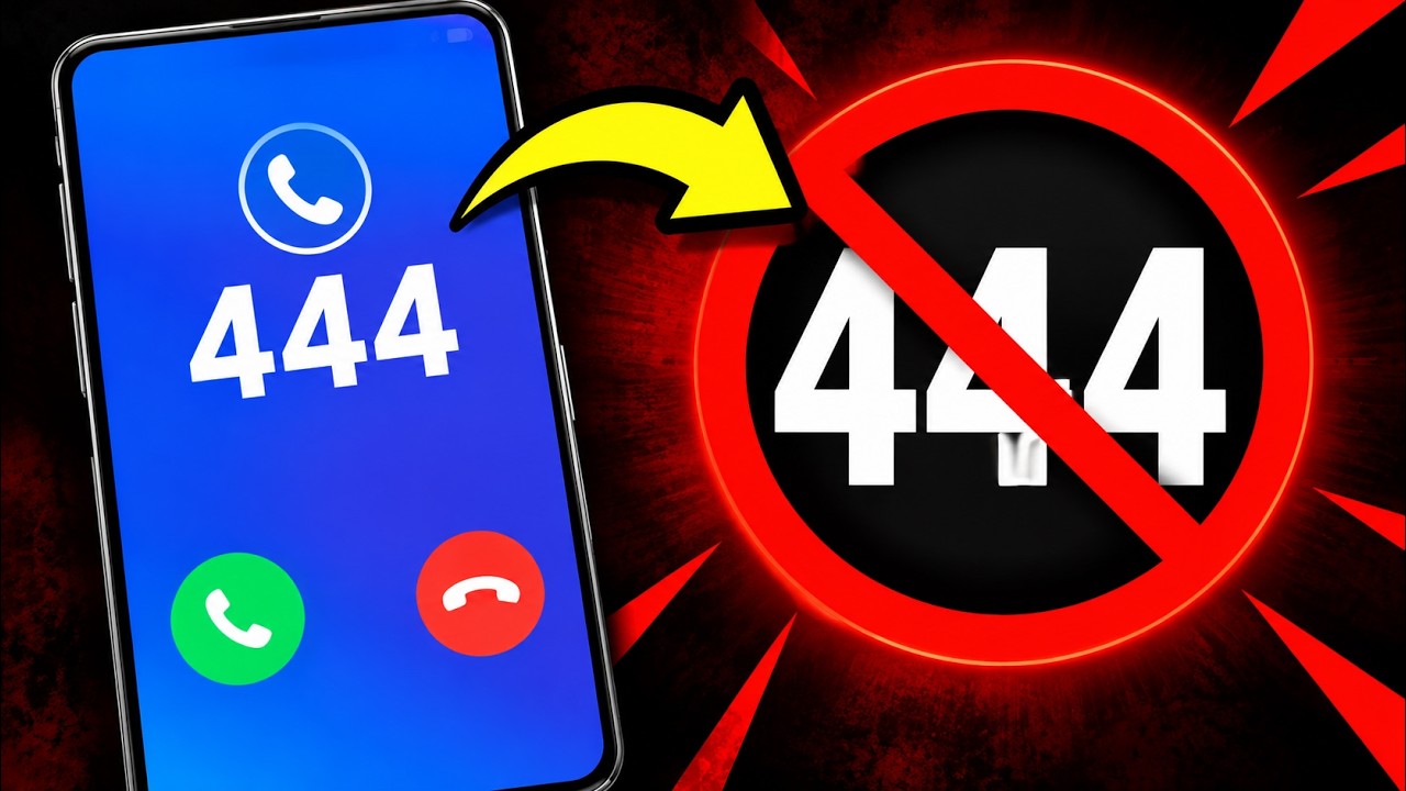 📞 Не отвечай на звонок с номера 444