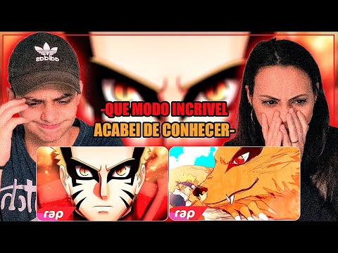 React Rap da Kurama & EU SACRIFICO MINHA VIDA! - Naruto BARYON MODE 🦊 (Boruto) | Meckys