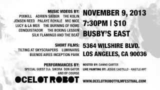 Ocelot Robot Film Festival 2013 - November 9th @ Busby's East