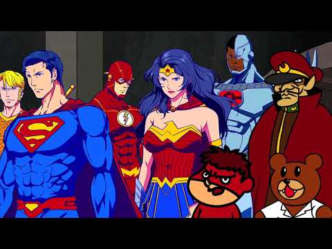 DC Super Heroes vs. Taka no Tsume-dan Beatniks GLIM SPANKY