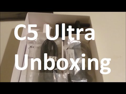 Sony Xperia C5 Ultra Unboxing Black Dual SIM Card International Version