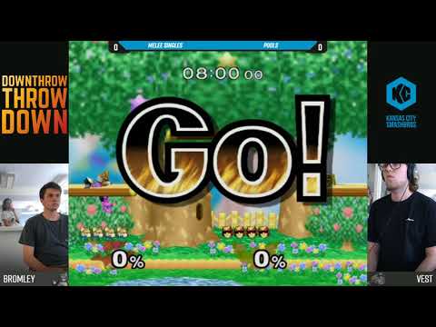 DTTD #9 SSBM - Bromley (Fox) Vs. Vest (C. Falcon) - Pools