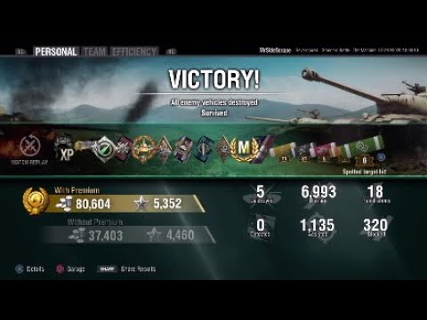 World of Tanks Console Machine Ace Tanker - My Fastest High Dmg Done