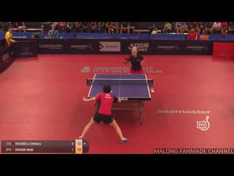 SHIOMI Maki vs VIVARELLI Debora | WS R32 | Czech Open 2017