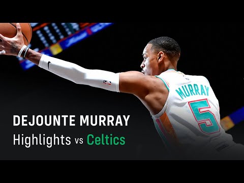 Dejounte Murray’s Highlights: 29 PTS, 11 REB, 6 AST, 3 STL, 1 BLK vs Celtics (26.11.2021)