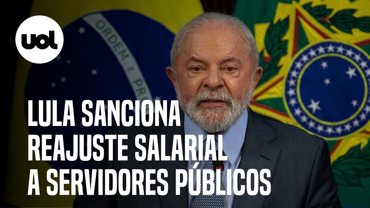 🔴 Lula sanciona ao vivo reajuste salarial de 9% a servidores públicos; acompanhe discurso