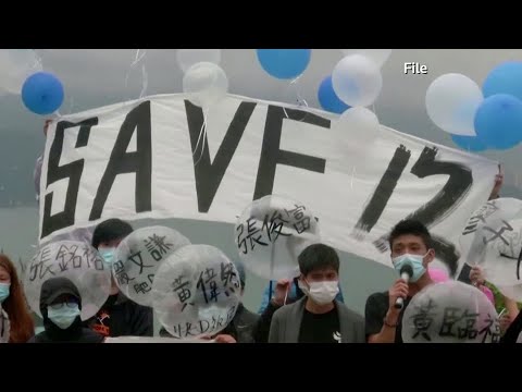 中國判處香港活動人士最高3年徒刑 (China sentences HK activists to up to three years in jail)