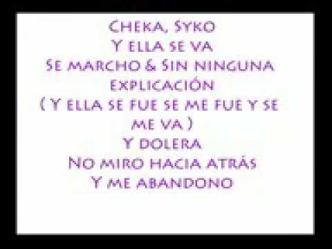 Syko Ft Cheka - Infierno (Letra)