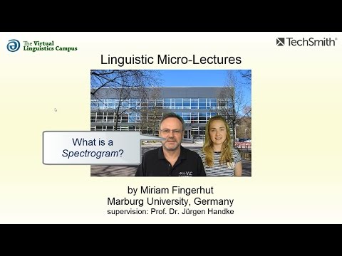 PHO_017 - Linguistic Micro-Lectures: Spectrograms