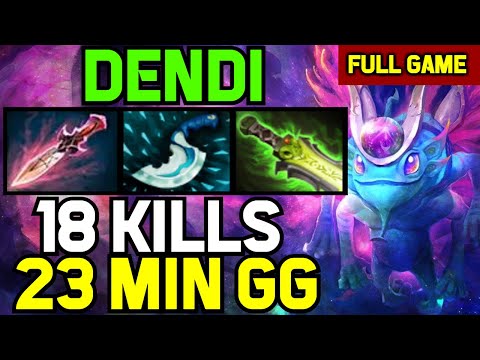 Witch Blade on Puck is OP - Dendi Signature hero Puck EPIC JUKES and Plays