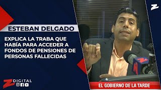 Esteban Delgado explica la traba que había para acceder a fondos de pensiones de personas fallecidas
