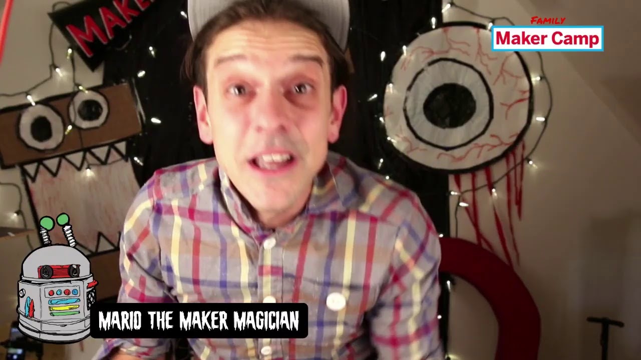 Maker Camp Live - Mario the Maker Magician with Howie the Great!