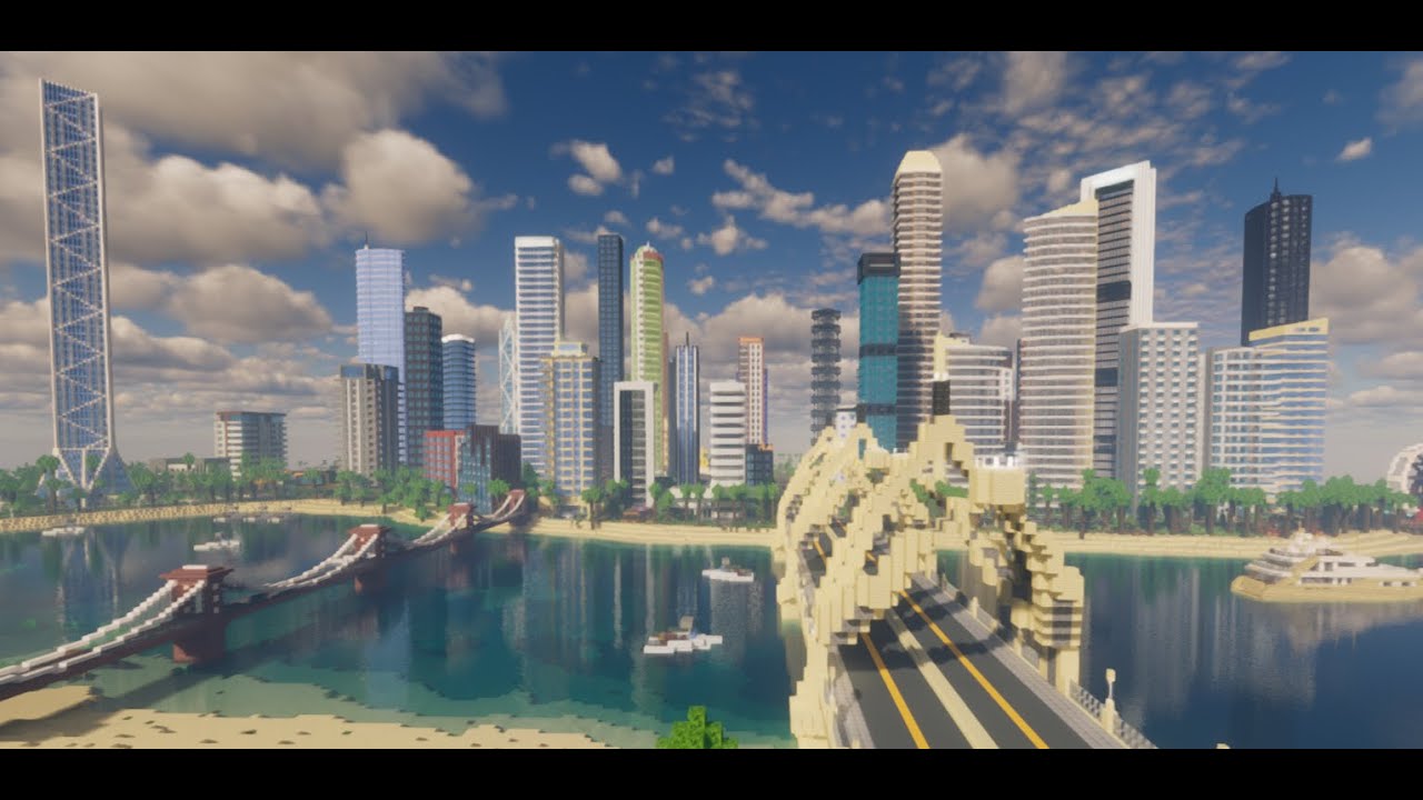 Minecraft Map - Skyshore City