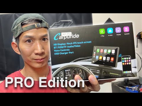 Carpuride 9 Inch Pro (W901 Pro) Wireless Apple CarPlay and Androidauto