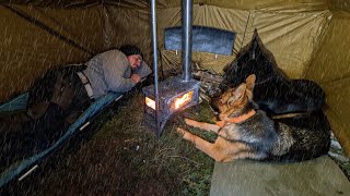 Download lagu Hot Tent Camping in Heavy Rain & Deep Snow | Solo Camping with German Shepherd Dogs mp3 Download lagu Hot Tent Camping in Heavy Rain & Deep Snow | Solo Camping with German Shepherd Dogs mp3