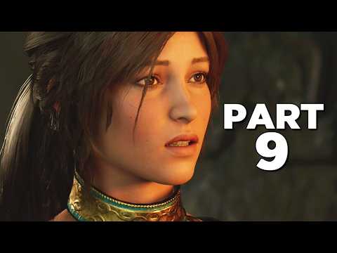 SHADOW OF THE TOMB RAIDER Walkthrough Gameplay Part 9 - HIDDEN CITY (PS4