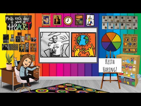 Artbx.org Presents Keith Haring Inspired Art